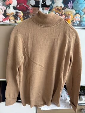 Everlane Women’s Camel Brown Turtleneck Sweater
